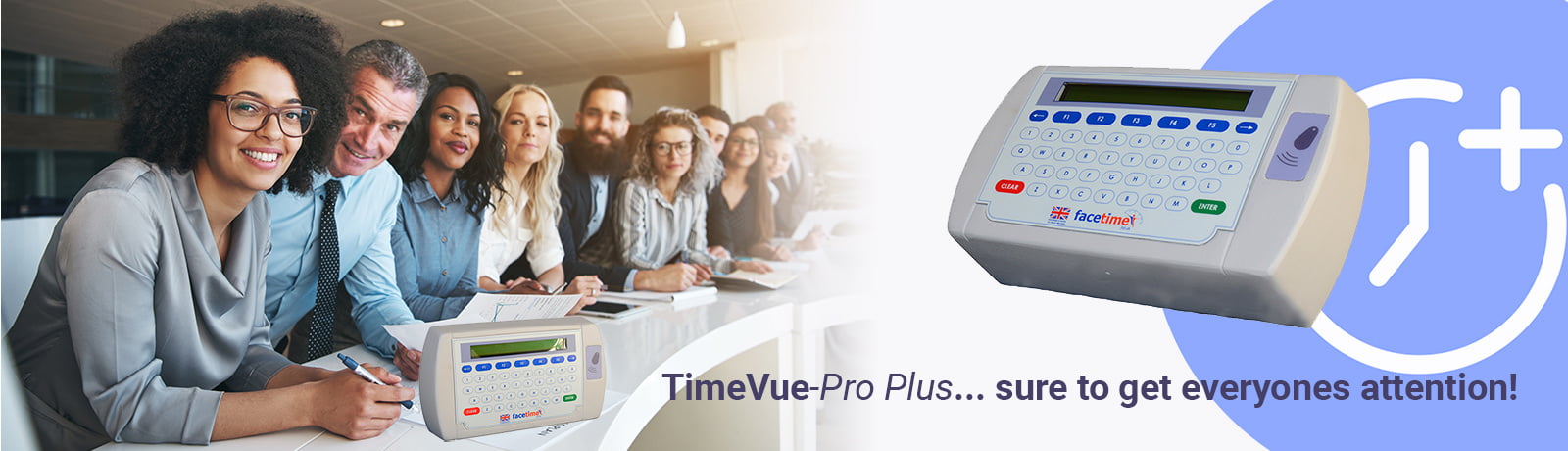 TimeVue Pro-Plus Employee Time & Attendance System with Absence Data